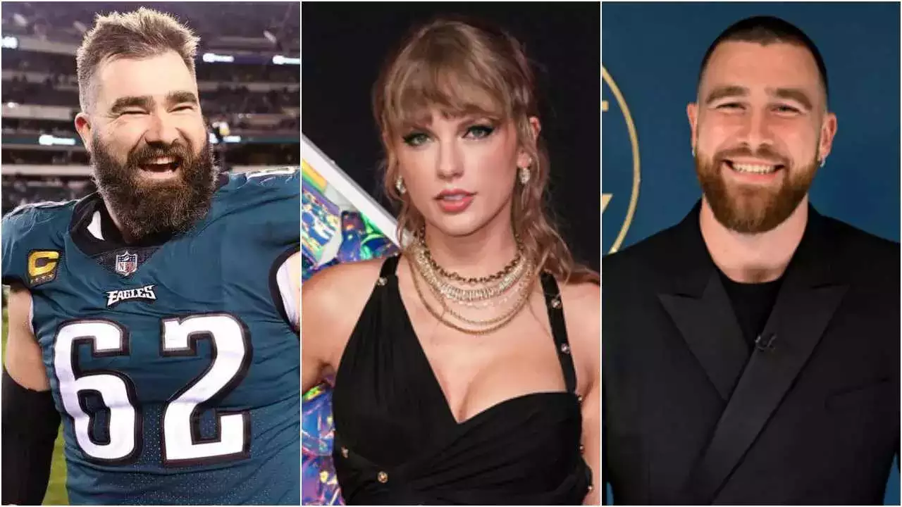 Why do you want to set her up, "Jason Kelce  insulted a fan over Taylor swift.