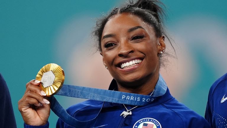 Olympics 2025: Simone Biles wins stunning gold in women's all-around